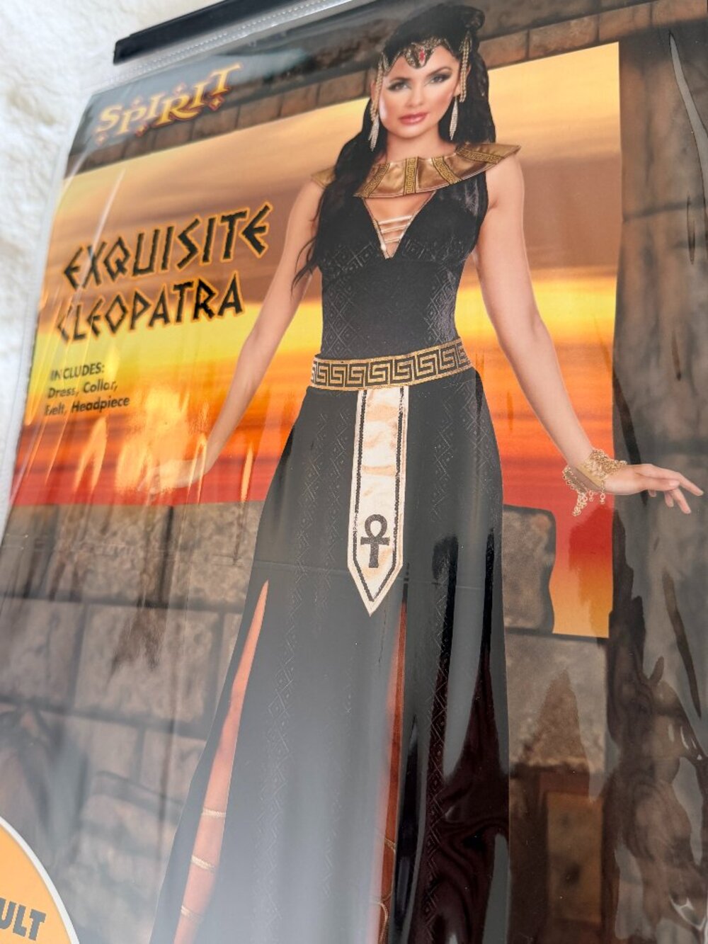 Exquisite Cleopatra Costume Halloween Ladies Size Medium